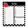 BLACK WHITE & STYLISH BRIGHTS NOTE PAD