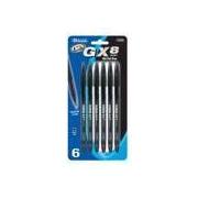 GX8 OIL GEL INK PEN 0.7 BLACK PQ.6