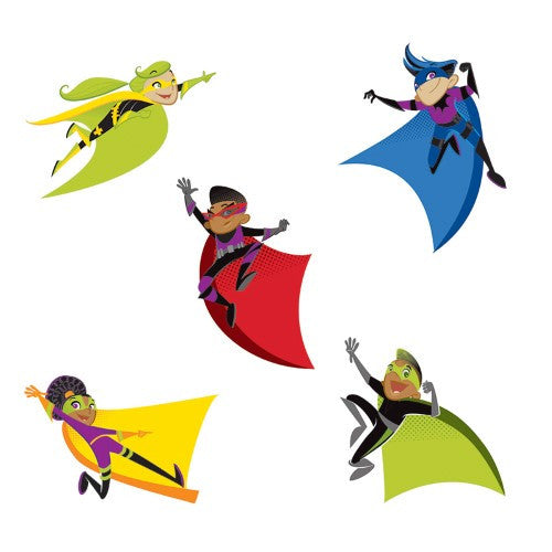SUPER KIDS CUT-OUT ASST