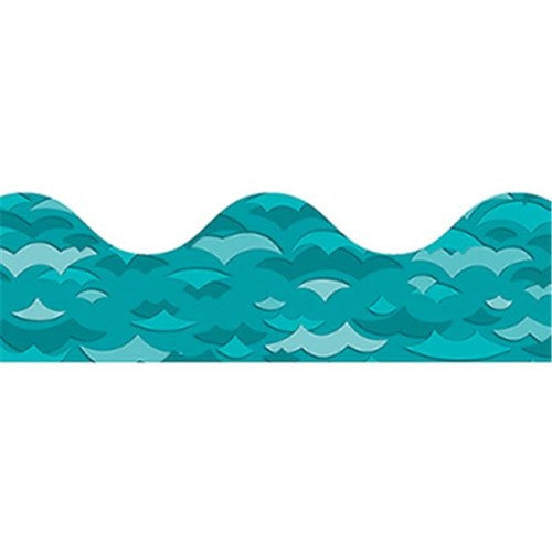 BORDERS SCALLOPED WAVES