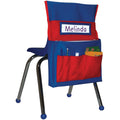 Chairback Buddy™ Blue and Red Pocket Chart Storage | 1 piece