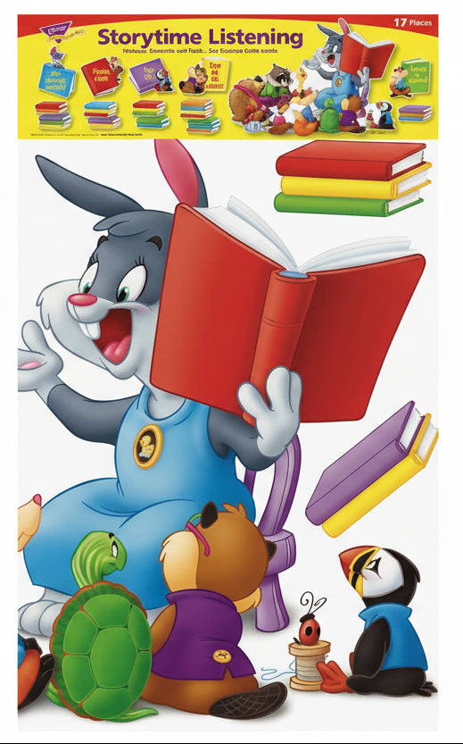 Story Time Listening Bulletin Board Set