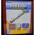 HARD VIEW BINDER 1" BURGUNDY