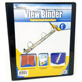 HARD VIEW BINDER 1" BLACK