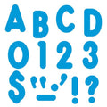 BLUE UPPERCASE BILLBOARD LETTER