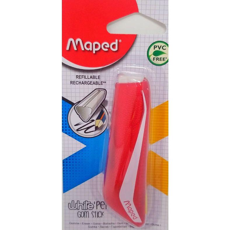 ERASER WHITE TRIANGULAR XPERT GOM STICK