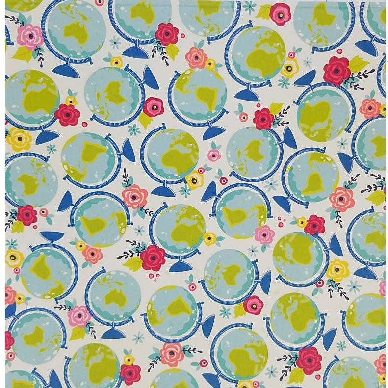 PATTERNED PAPER EXPLORATION SINGLE 12X12