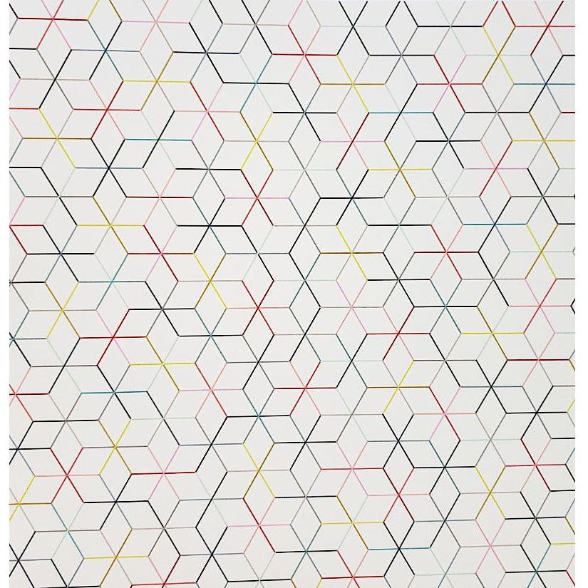 PATTERNED PAPER HEXAGON SINGLE 12X12