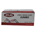 PAPER CLIPS JUMBO VYNIL COLOR PQ.100
