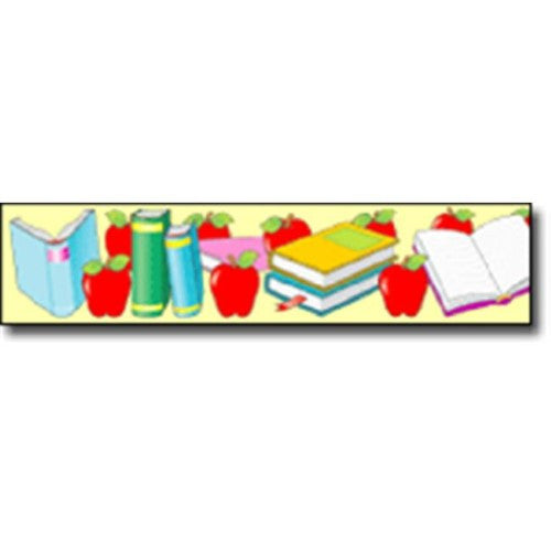 BORDER SSTRAIGHT APPLES AND BOOKS