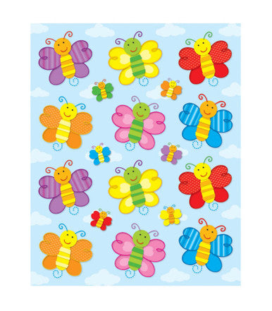 Butterflies Shape Stickers |  72 stickers