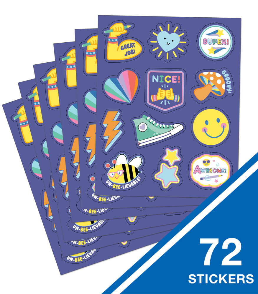 We Stick Together Motivational Stickers | 72 pcs
