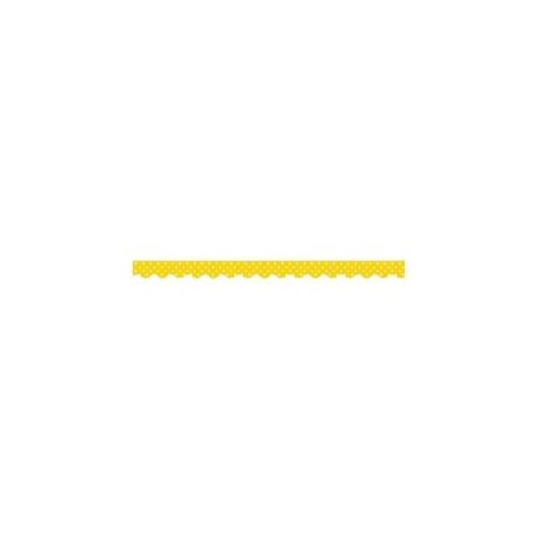 BORDER YELLOW MINI DOT