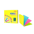 NOTAS MAGIC - NEON 4 COLORES, 3" X 3", 100H