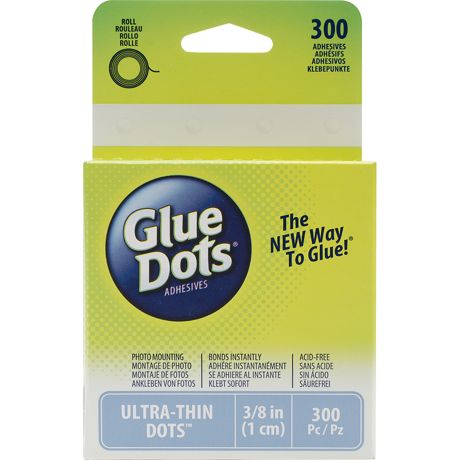 3/8 " 300 Rl Glue Dots Memory