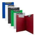 BAZIC A4 Size PVC Clip Folder w/ Low Profile Clip