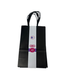 CRAFT BAG SMALL 13X8X21CM BLACK 4PC