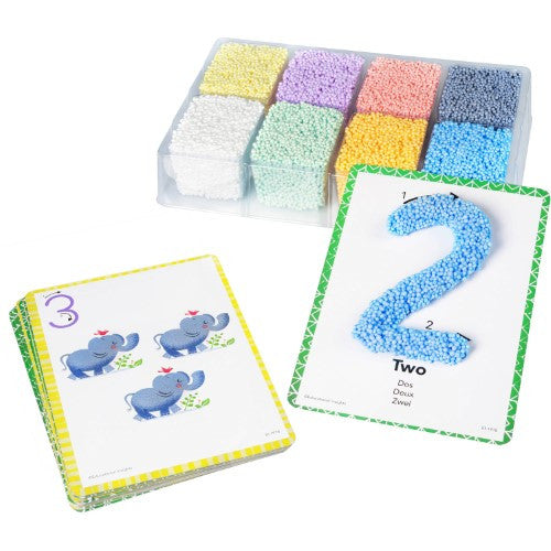 Playfoam Shape & Learn Numbers Set 21 PCS