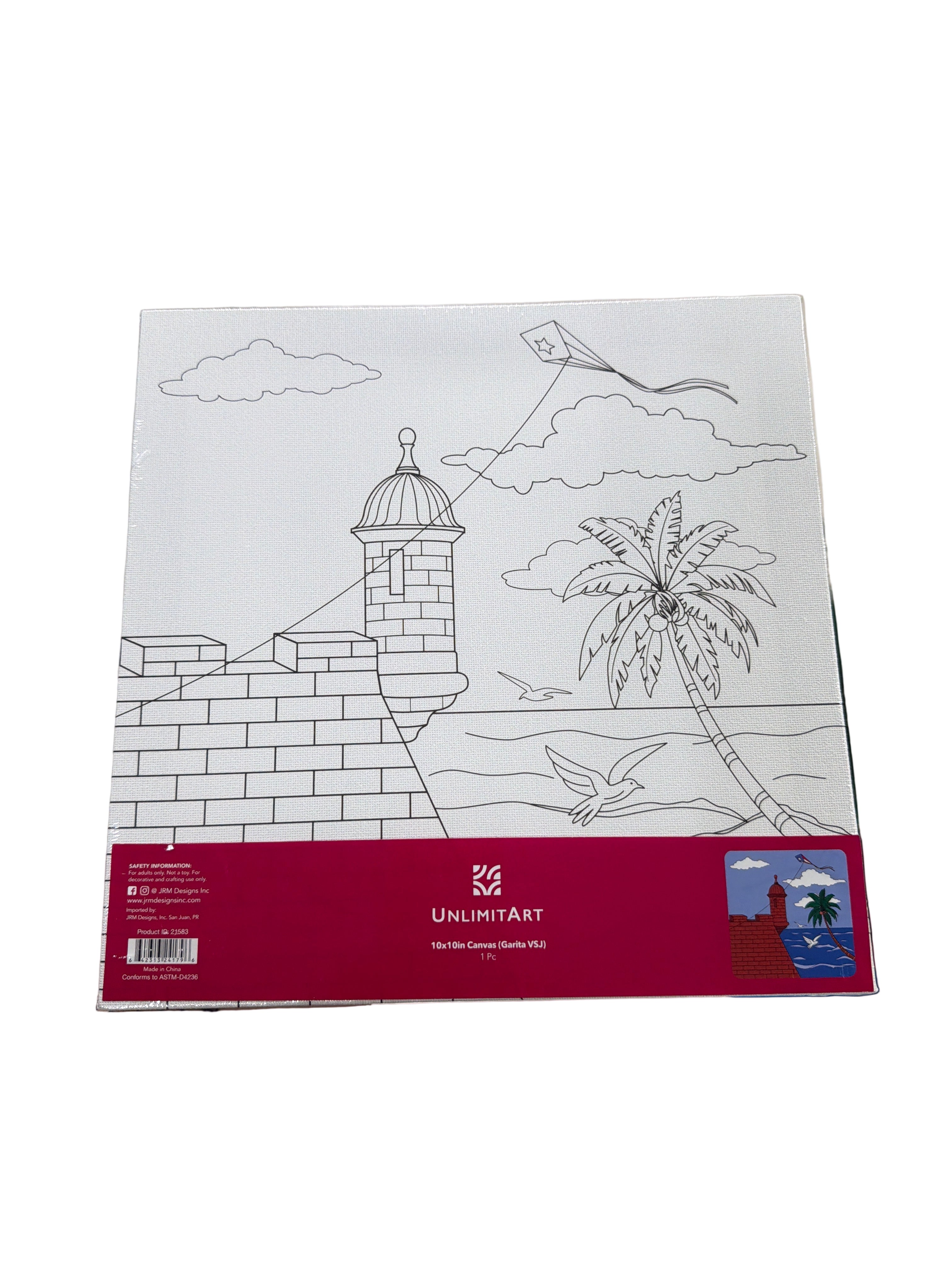 10x10in Canvas (Garita VSJ)