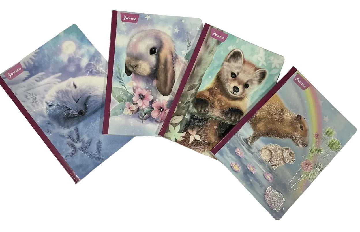 Libreta Animals Gde 200 PG