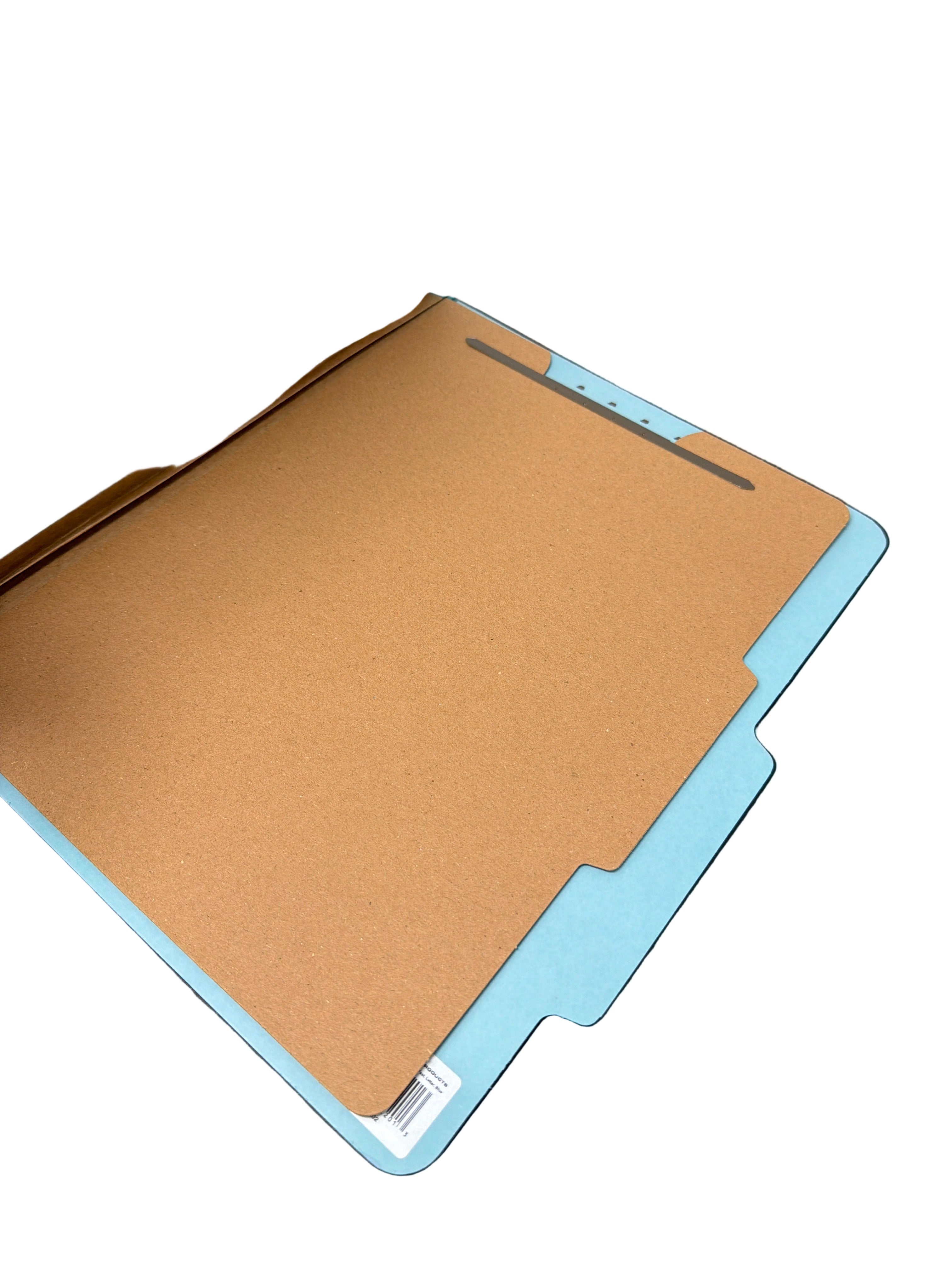 Partition Folder | Blue | Letter | 1 Partition |  10 Box