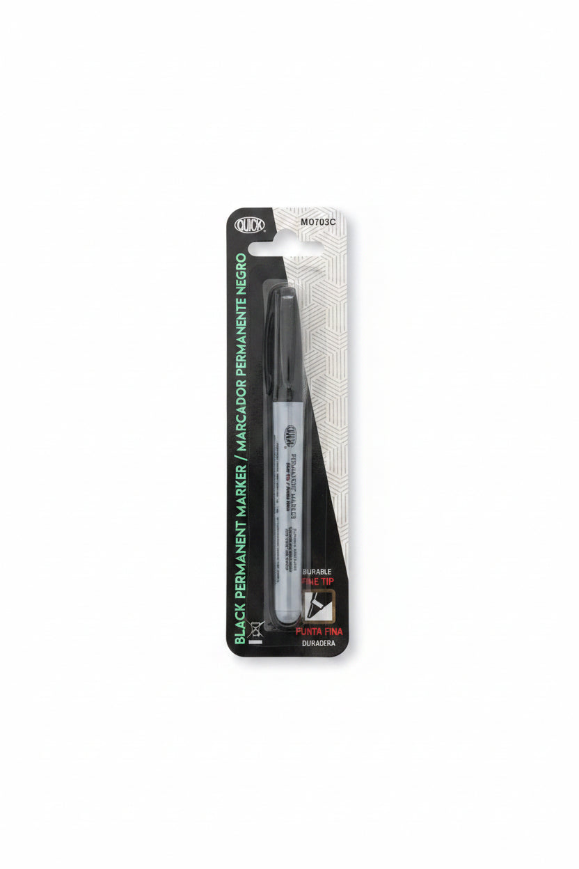 Permanent Marker | Black Blister | Fine