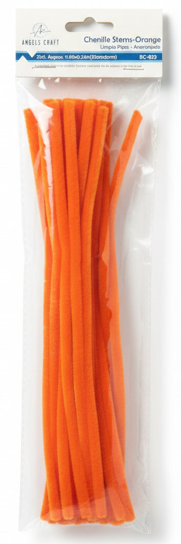 Chenille Stems Orange 25ct.