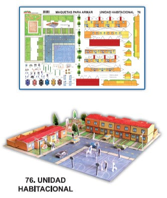MODELO MAQUETA UNIDAD HABITACIONAL