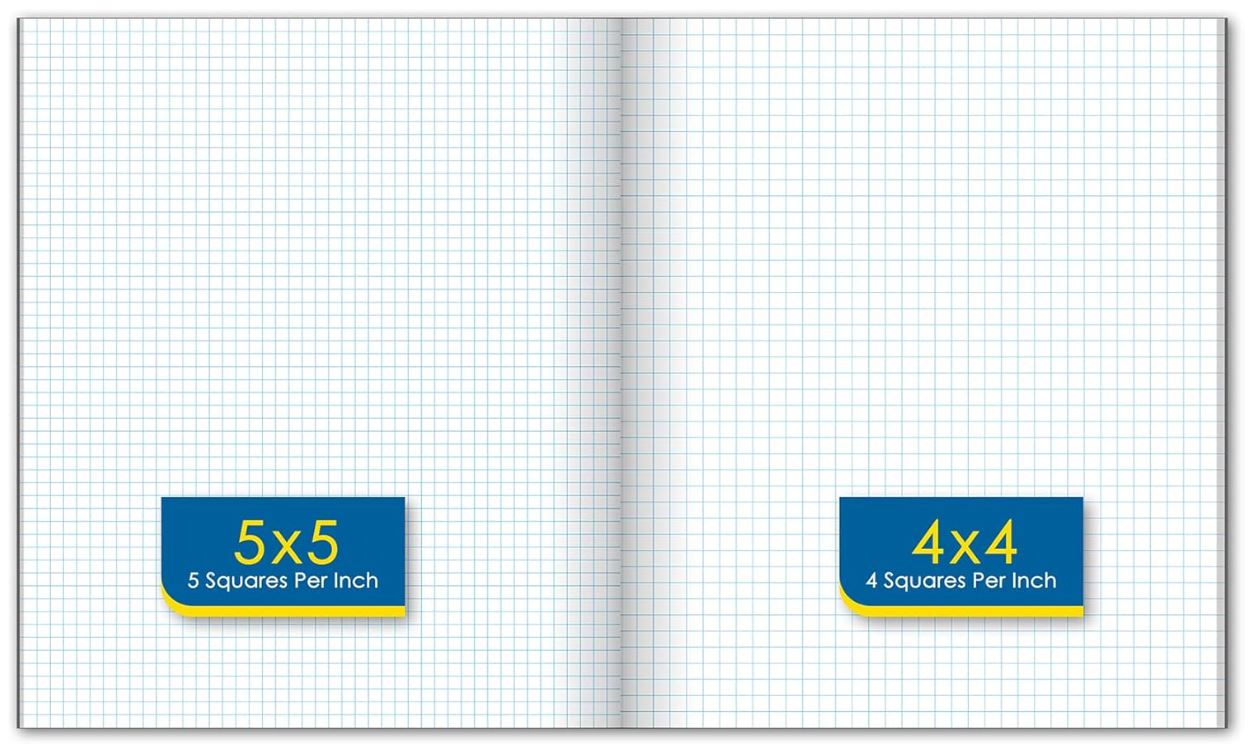 Coil-Less 1 Subject Graph Notebook 80 Sheet
