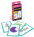 Fractions Flash Cards Grade 3-5 54 PCS