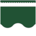 Pine Green Scalloped Border Trim