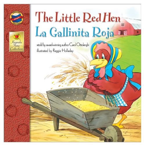 The Little Red Hen Bilingual Keepsake Stories Spanish & English Storybook La Gallinita Roja