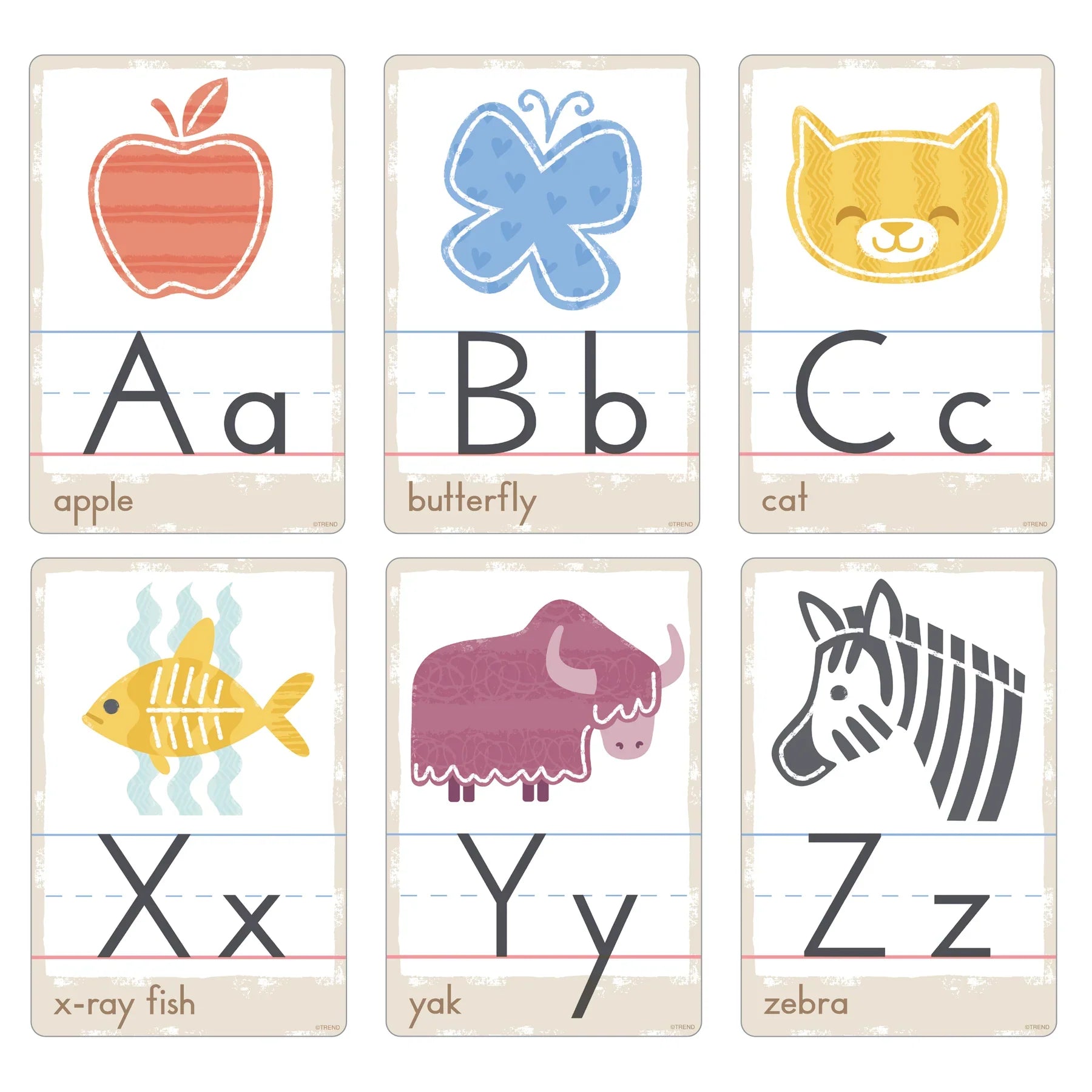 GOOD NATURE ALPHABET CARDS LEARNING SET