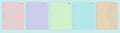 PASTEL PAPER PORTFOLIOS