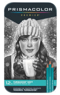 Prismacolor Premier Turquoise Graphite Sketching Pencils Cj. 12