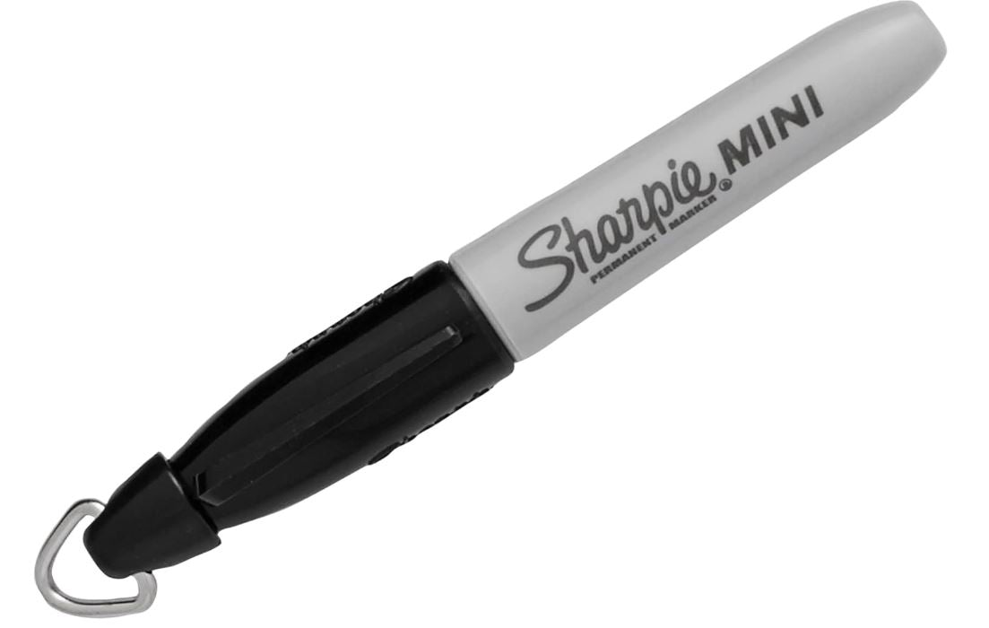 Sharpie Permanent Mini Markers Fine Point Black 72 PCS