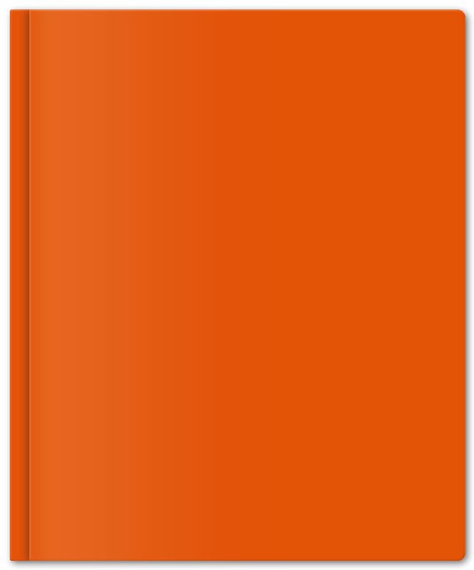 Twin Pocket Paper Portfolio with Prongs