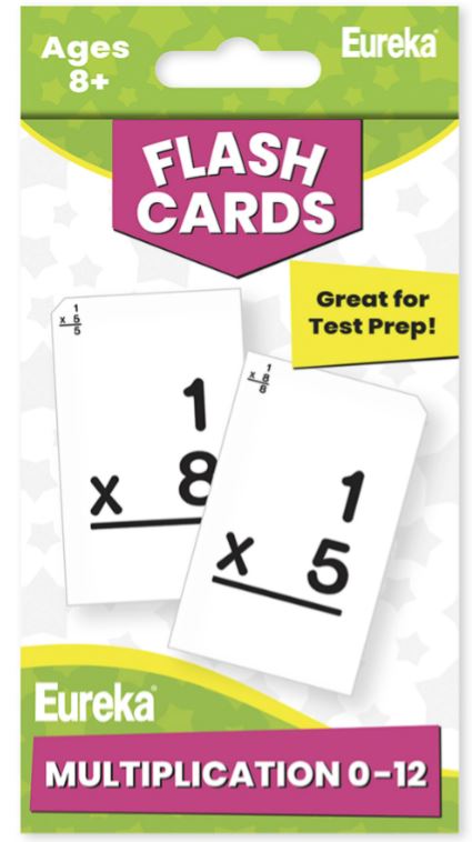 Mutiplications Flash Cards
