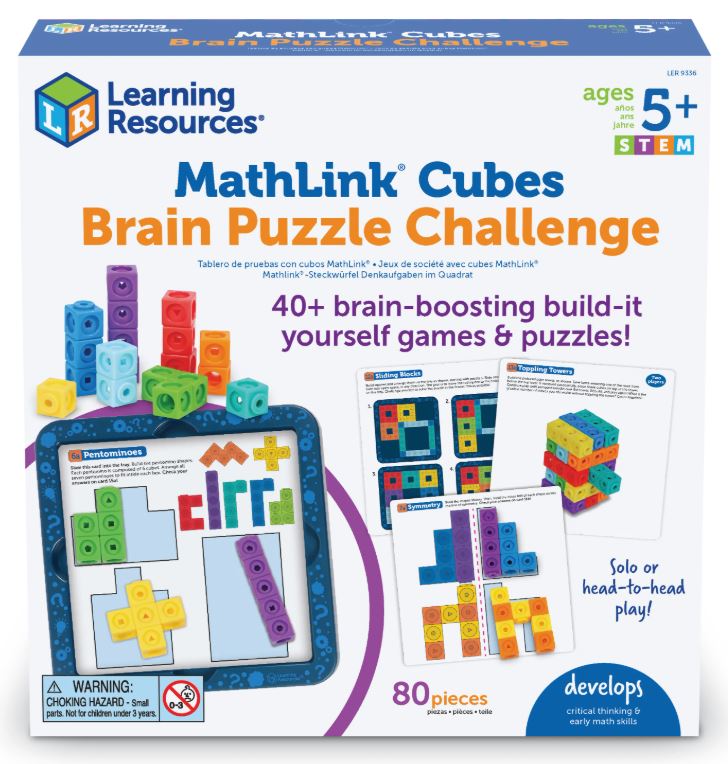 MathLink Cubes Brain Puzzle Challenge 80 PCS