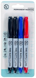 Permanet Markers | Assort | 4ct