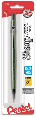 Sharp Mechanical Pencil 0.7 mm Metallic Assorted Barrels Colors