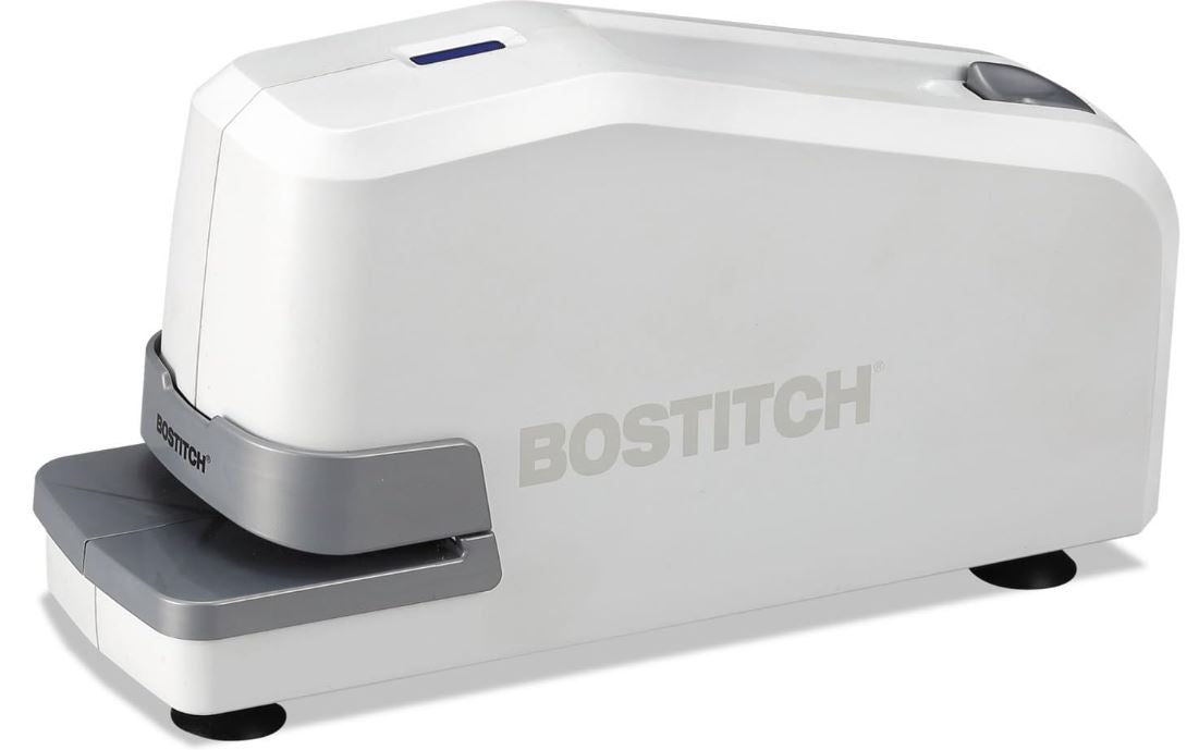Bostitch Impulse Electric Stapler Heavy Duty 30 Sheet White