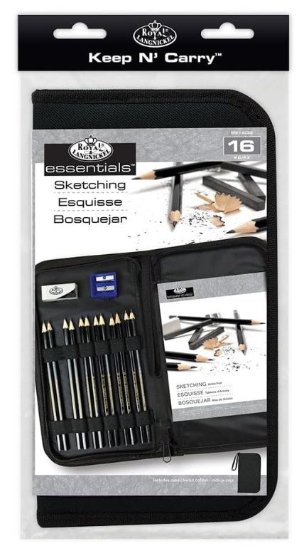 Sketching Keep N' Carry Travel Art Set 16 PCS