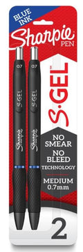 Sharpie S-Gel Pens Medium Point 0.7 mm Blue Pkg. 2
