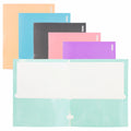 Glossy Laminated Pastel Color | 2-Pockets | Portfolios