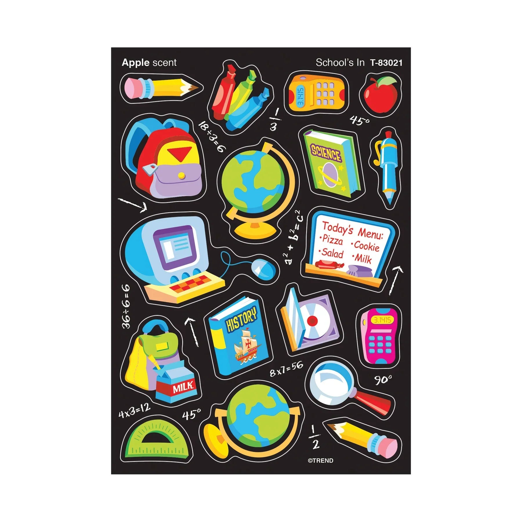 SCHOOL’S IN STICKERS 72 STICKERS