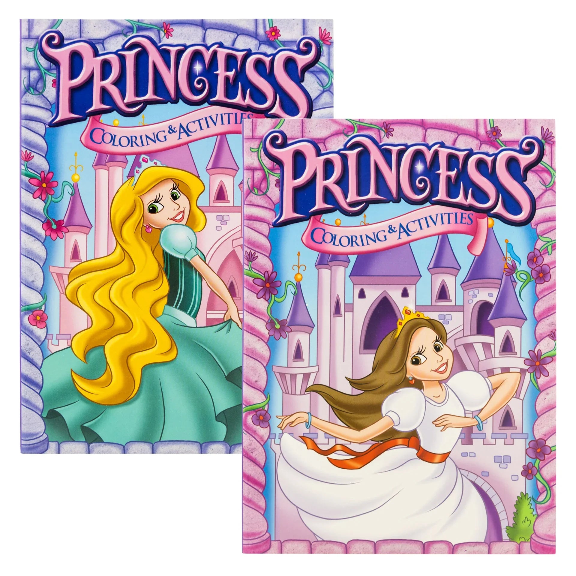 Jumbo Princess Coloring & Activity Book