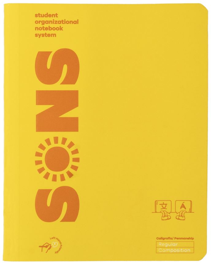 Libreta de Composición Regular Amarillo