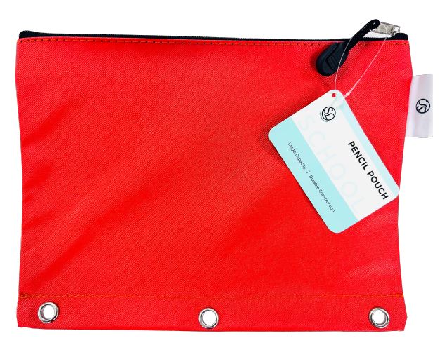 CLASSIC COLORED PENCIL POUCH ASST