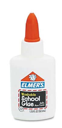 Elmer's Washable School Glue 1.25 oz